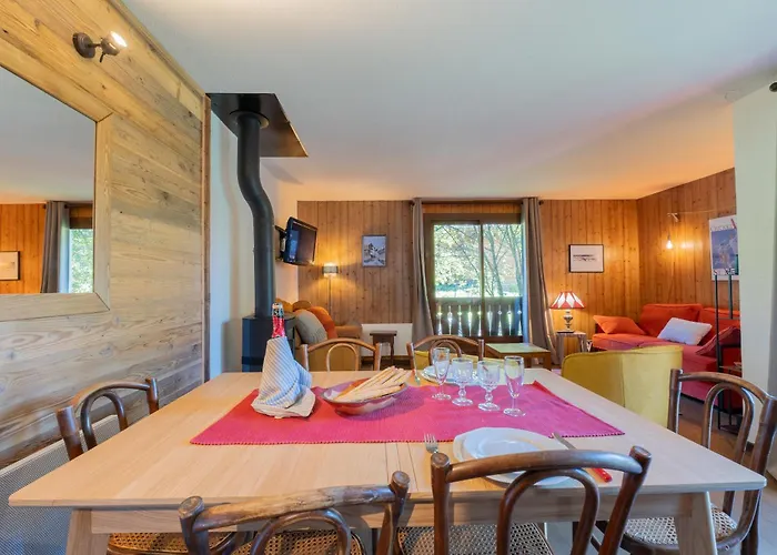 公寓 T4 Familial A Chamonix, Avec Parking Et Pres Des Grand Montets 霞慕尼